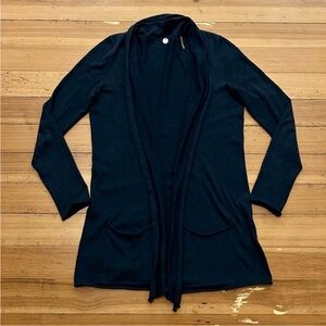 Margaret O’Leary Navy cardigan